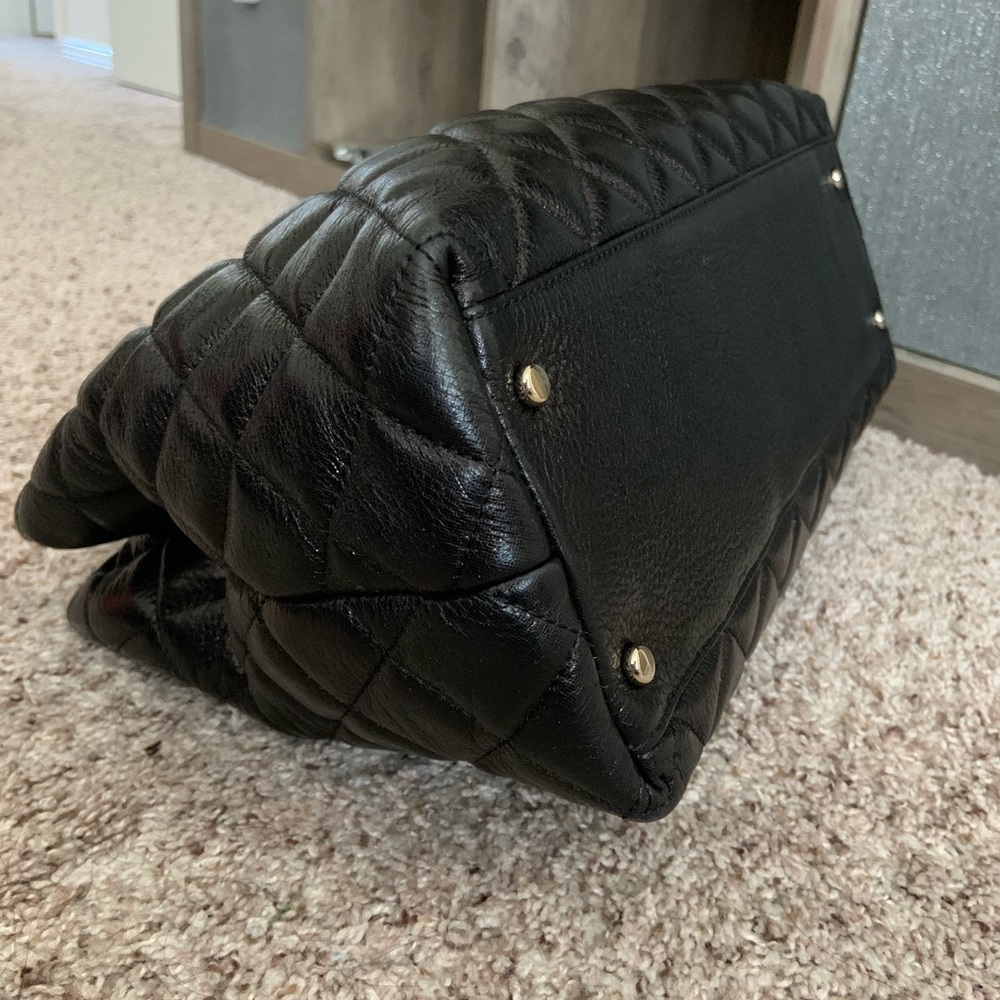 Kate Spade Black Quilted Shoulder Bag - Picture 3 of 7